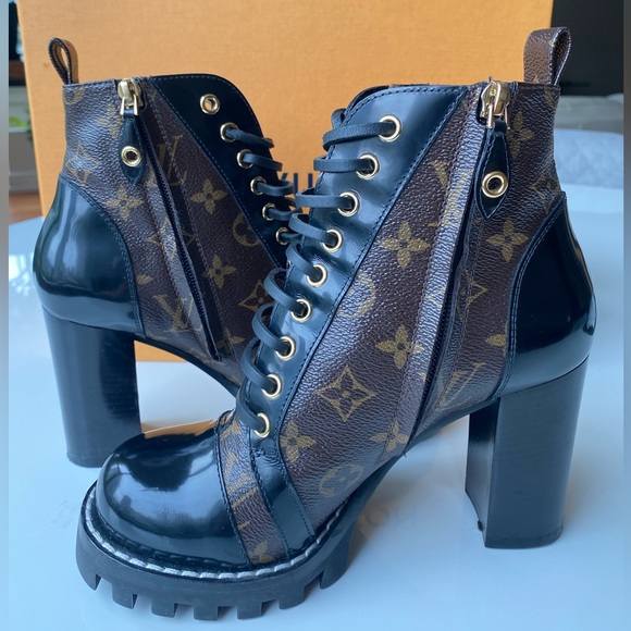 SOLD/ Louis Vuitton Star Trail Ankle Boots 37 - Picture 6 of 7